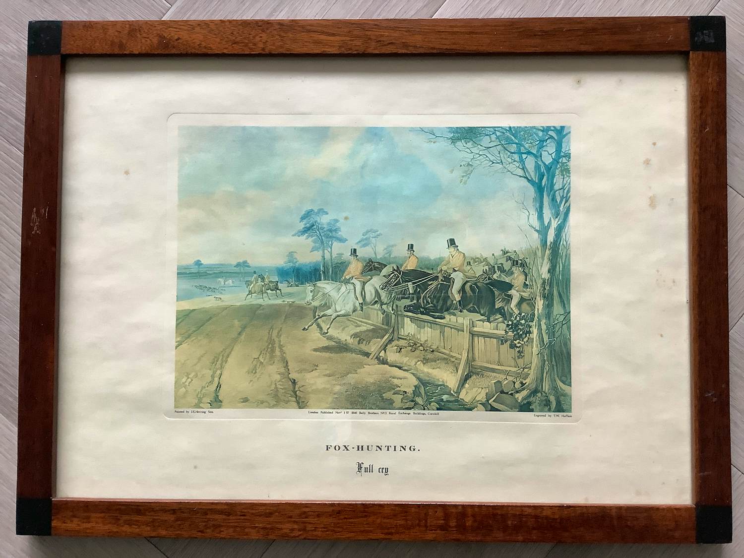 John Frederick Herring - Fox hunting “Full cru” kopen? Bied vanaf 30!