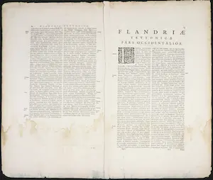Joan Blaeu - Gravure, Pars Flandriae Teutonicae Occidentalor kopen? Bied vanaf 1!
