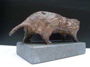 Brons (Onbekend) - Mooi beeldje van een Das kopen? Bied vanaf 145!