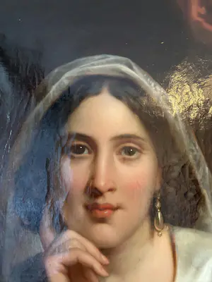 Jan Adam Kruseman - Portret vrouw bruid kopen? Bied vanaf 2000!