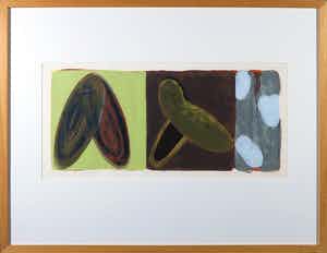 Piet Warffemius - Zeefdruk, Dreams to remember - Ingelijst verkocht voor € 50!