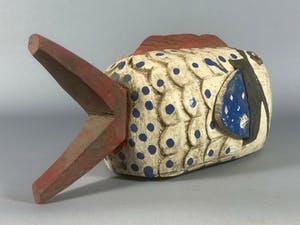Bobo - 200332 - Tribal Used African Bozo fish marionet - Mali kopen? Bied vanaf 45!