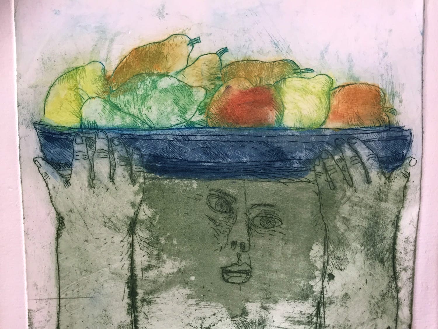 Karin Campfens - Vrouw met fruitmand kopen? Bied vanaf 34!