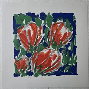 Ad van Hassel - Tulpen - 100 ex. kopen? Bied vanaf 69!