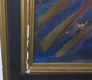 Gerard Schaperkotter - Olieverf op doek, Herfst in het Thyssepark Amstelveen - Ingelijst kopen? Bied vanaf 250!