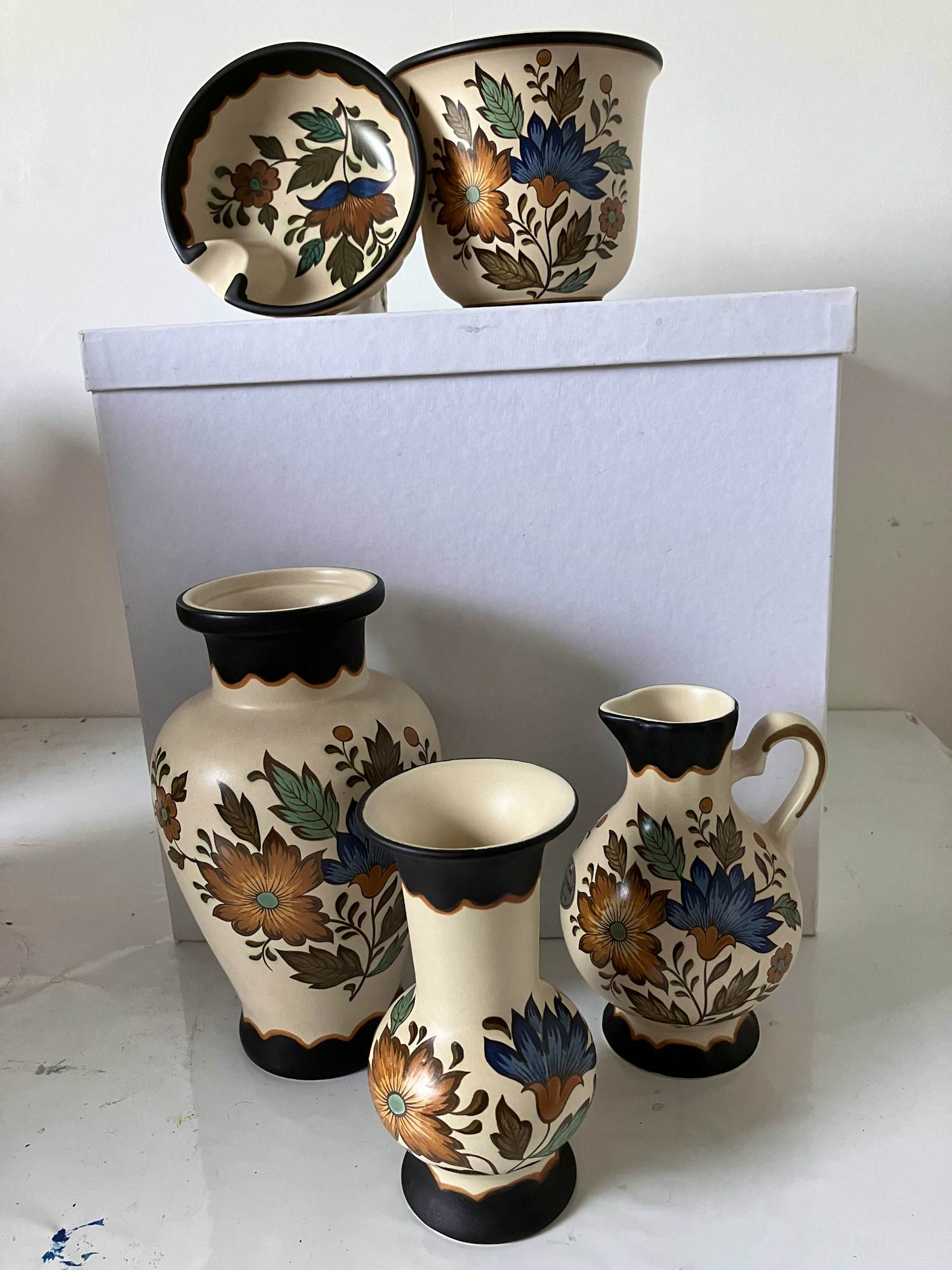 Vest Keramiek Gouda - Serie “Flora” kopen? Bied vanaf 1!
