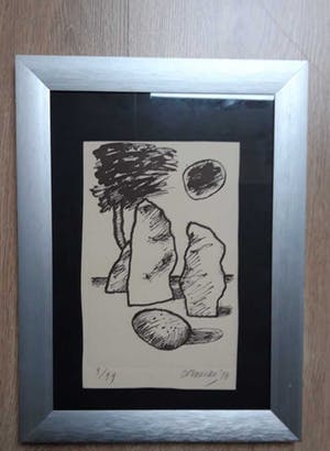 Corneille - litho, handgesigneerd en ingelijst, oplage 99 stuks kopen? Bied vanaf 60!