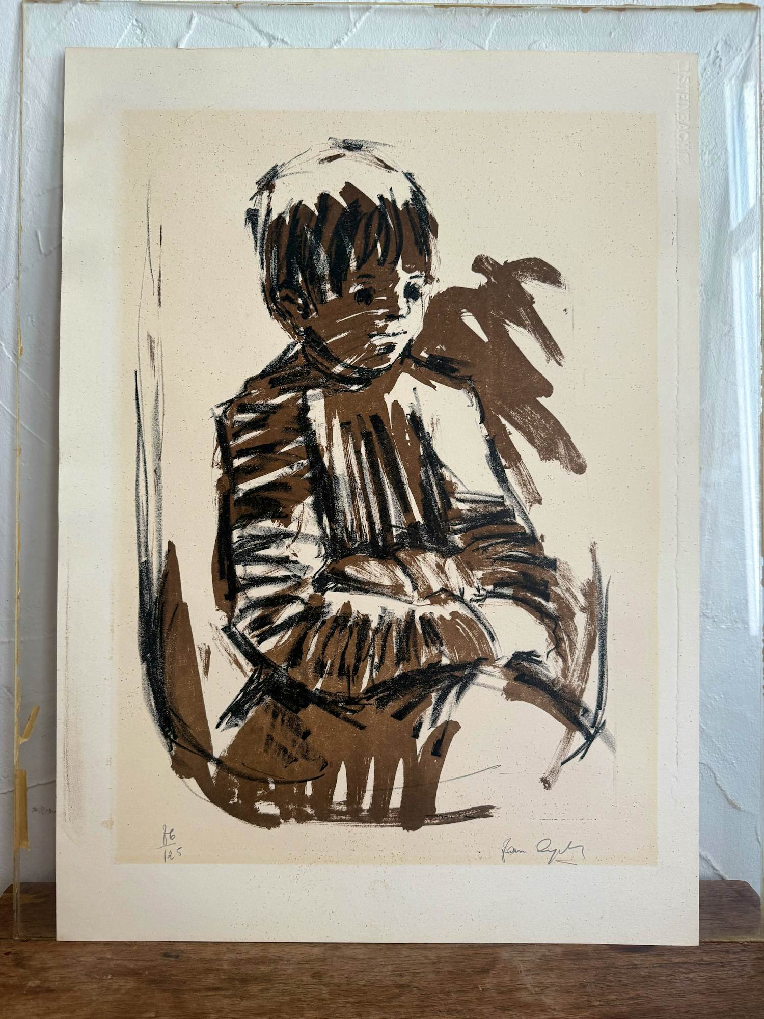 Jan Cremer - -portret van een kind kopen? Bied vanaf 70!