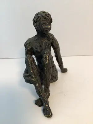 Astrid Veldhuyzen-Koppen - Sculptuur “ Moment van bezinning “ kopen? Bied vanaf 1!