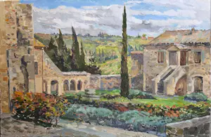 Dmitri Kostylov - De abdij van Sant'Antimo, Toscane, Italië kopen? Bied vanaf 450!