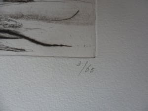 Wilfred Voet - Ets. landschap kopen? Bied vanaf 35!