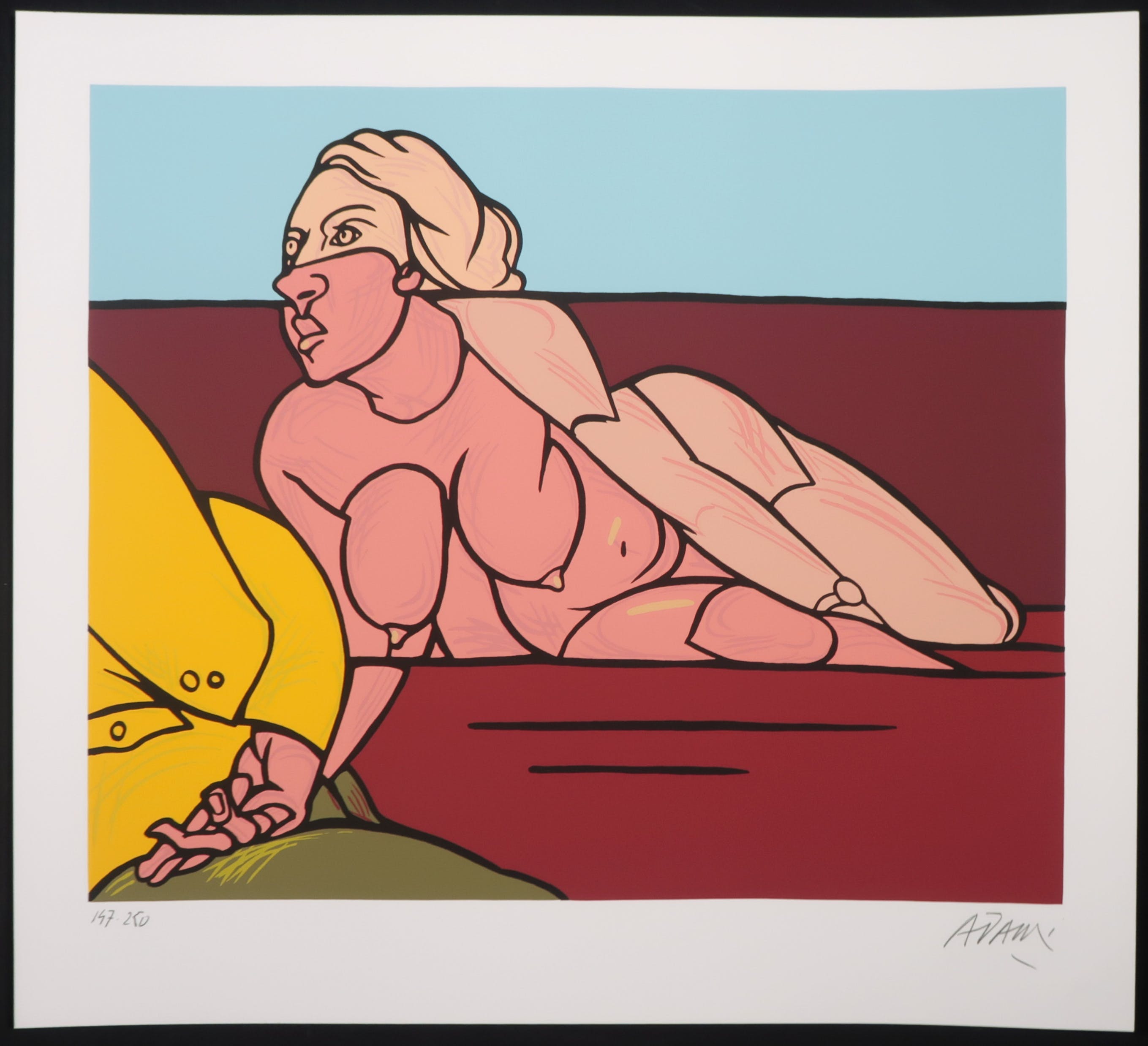 Valerio Adami - Zeefdruk, Palleas et Melisande kopen? Bied vanaf 50!