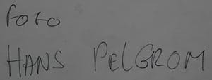 Hans Pelgrom - Foto kopen? Bied vanaf 45!