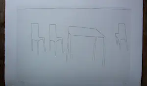 Klaas Gubbels - zeefdruk + tekstblad - 1981 kopen? Bied vanaf 95!