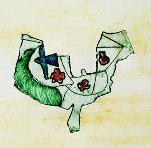 Jan Montyn - Ets/aquatint: Hamamelis(Toverboom) - 1970 verkocht voor € 99!