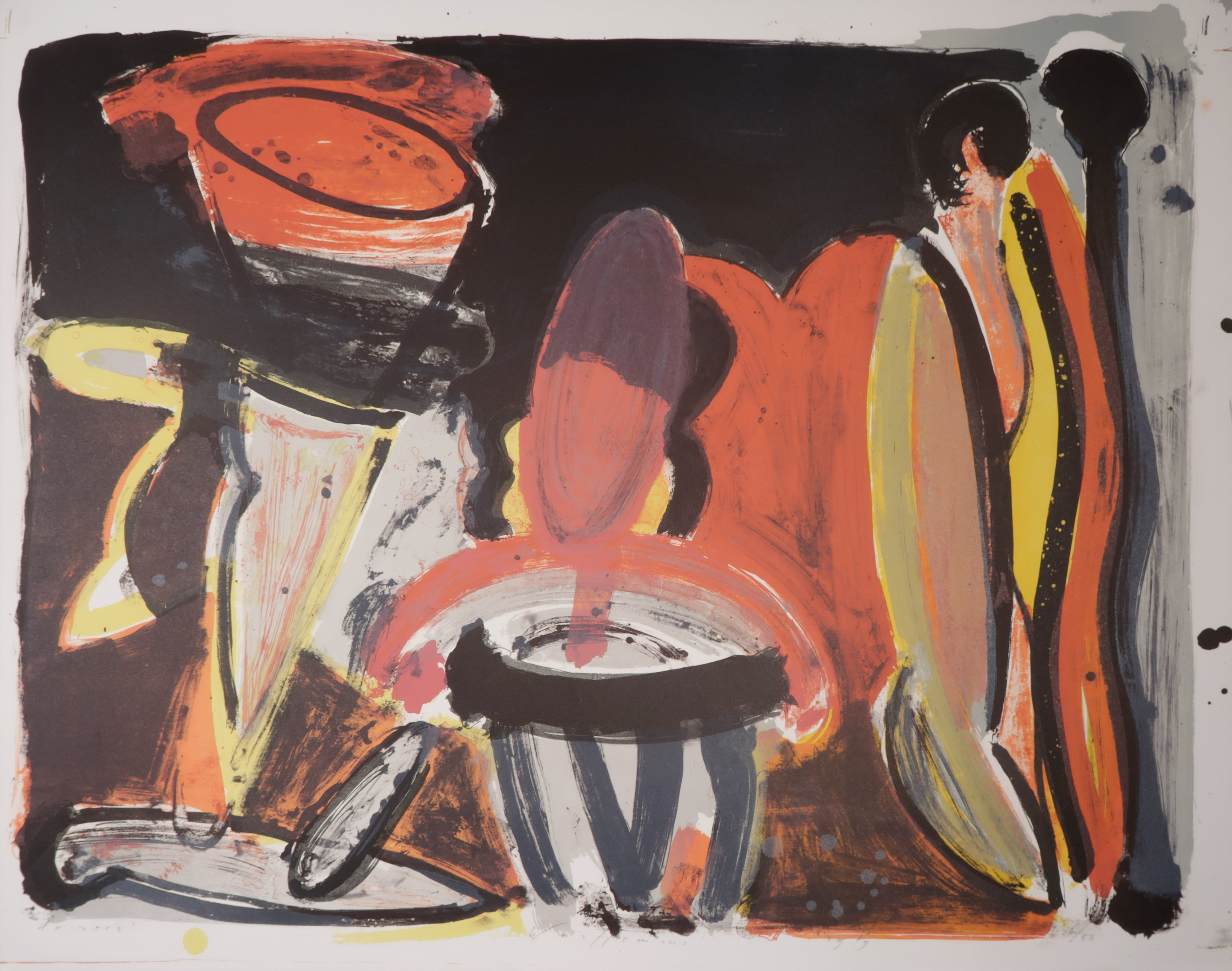 Piet Warffemius - Litho, De reis verkocht voor € 39!