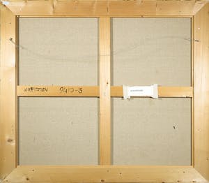 Ton van Kesteren - Olieverf op doek, Abstracte compositie in geel - Ingelijst (Groot) kopen? Bied vanaf 300!