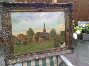 Rudolf Hendrik Oldeman - Gezicht op Broek in Waterland kopen? Bied vanaf 200!
