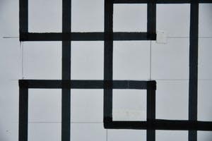 Siep van den Berg - #VIER RECHTHOEKEN , Constructivistische compositie# 1990, mint- kopen? Bied vanaf 45!