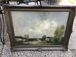 Antoon Markus - Hollands landschap nabij Oosterbeek kopen? Bied vanaf 150!