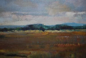 Isaac Naarden - landschap, olieverf - omgeving 't Gooi kopen? Bied vanaf 65!