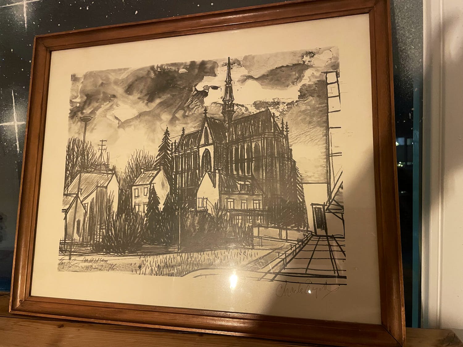 Charles Eyck - Cathedraal van Meerssen verkocht voor € 72!