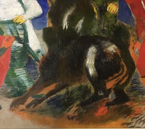 Emile Salkin - Olieverf, stierengevecht kopen? Bied vanaf 190!