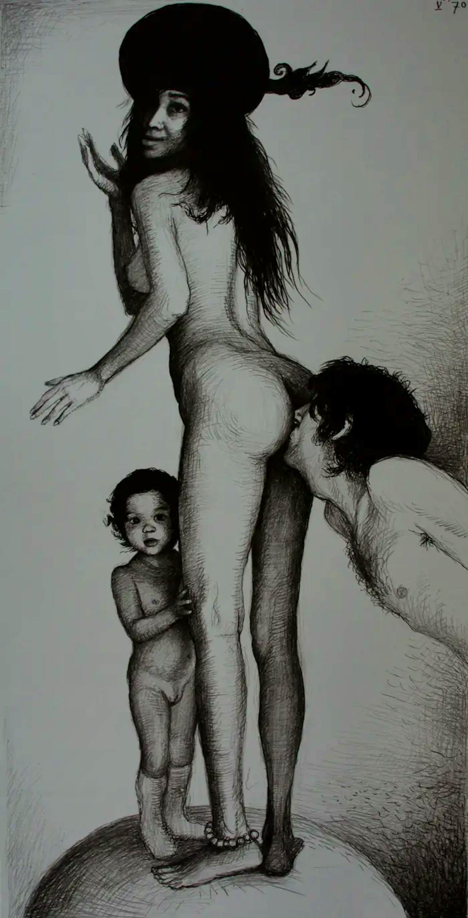 Aat Veldhoen - Litho - 1970 kopen? Bied vanaf 80!