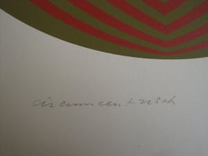 Rob Schotman - Intrigerend jaren 60 PoP Art Litho - Circum-Centrisch - gesigneerd kopen? Bied vanaf 10!