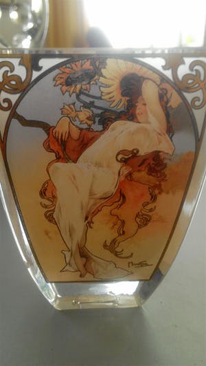 Alfons Mucha - Goebel thee lichtje Summer 1897 kopen? Bied vanaf 24!