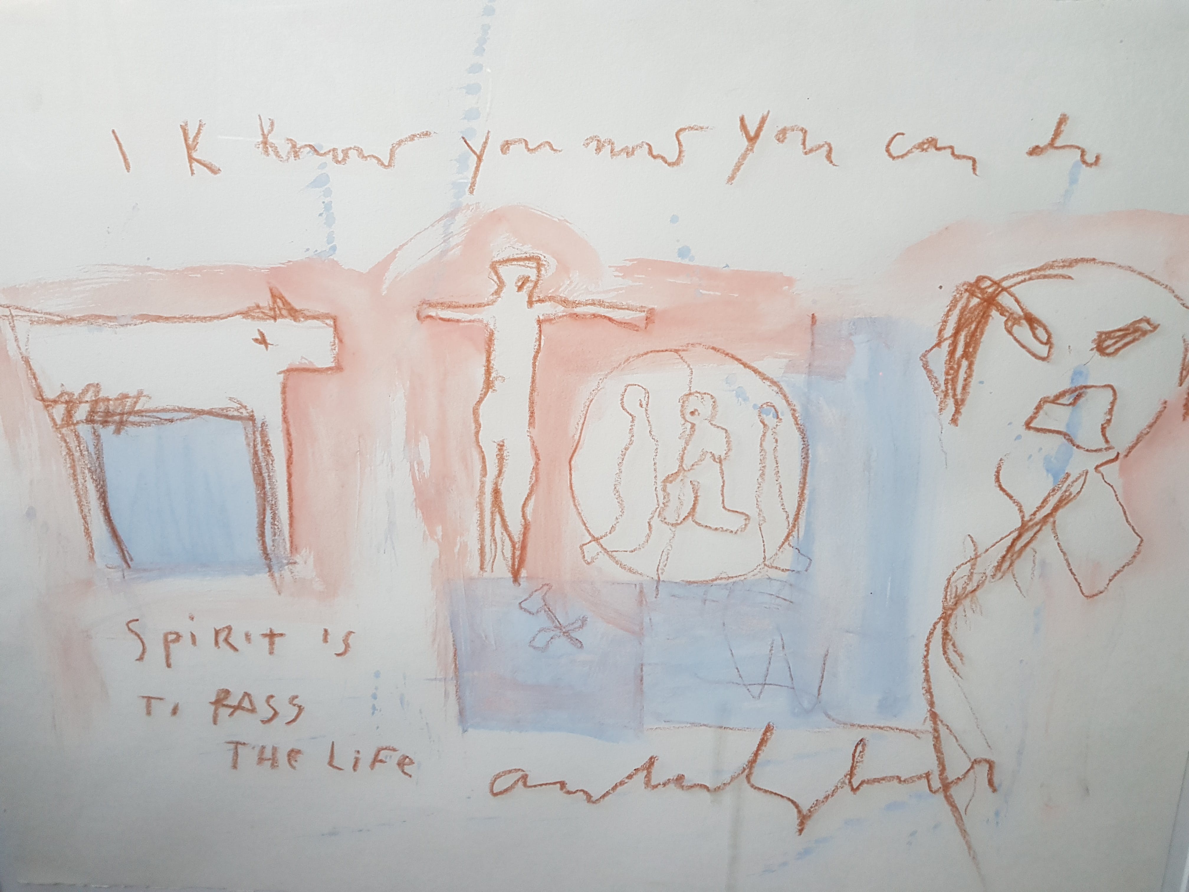 Anton Heyboer - Gemengde techniek, gesigneerd m.o. (ingelijst) kopen? Bied vanaf 149!