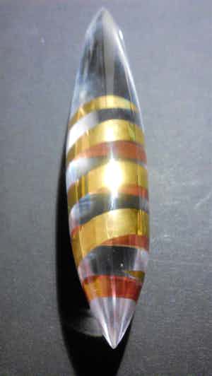 Hans van Bentem - Designobject: Glazen griffel in kistje limited edition verkocht voor € 39!