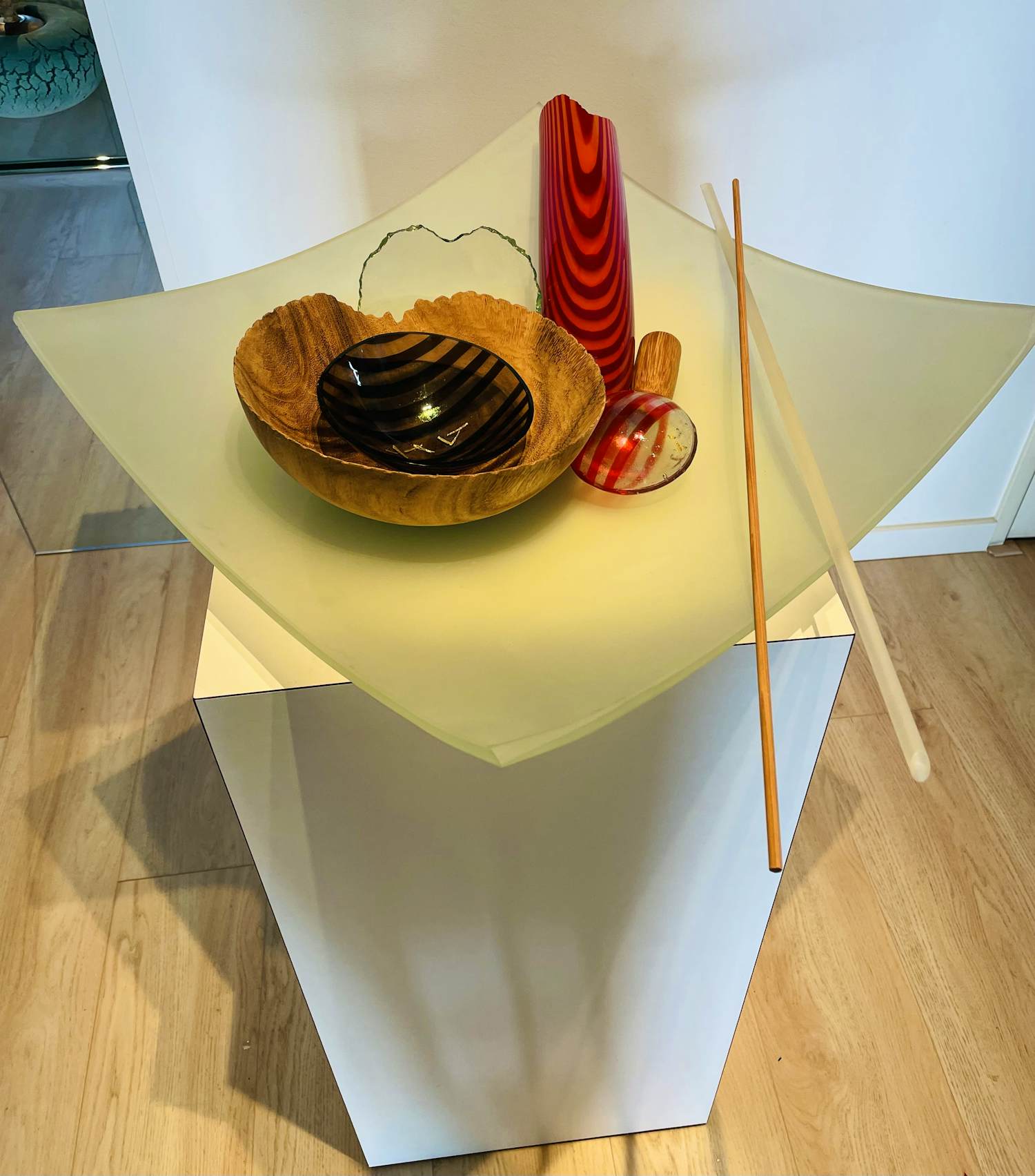 Frank van den Ham - “ BANTEN “ Unique glassculptuur Frank van den Ham kopen? Bied vanaf 299!