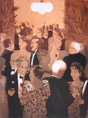 Willy Belinfante - Cocktailparty verkocht voor € 50!