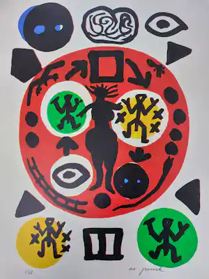 A.R. Penck - Fortschritt durch Integration verkauft für € 300!