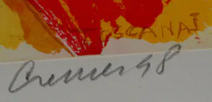 Jan Cremer - Ingelijste ets/aquatint: Toscana I - 1998 kopen? Bied vanaf 399!