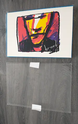 Buy Herman Brood - Woedend Licht, incl. zeefdruk? Bid from 125!