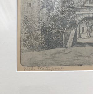 Marius Johannes Janssen - Tiel Waterpoort - Ets kopen? Bied vanaf 20!