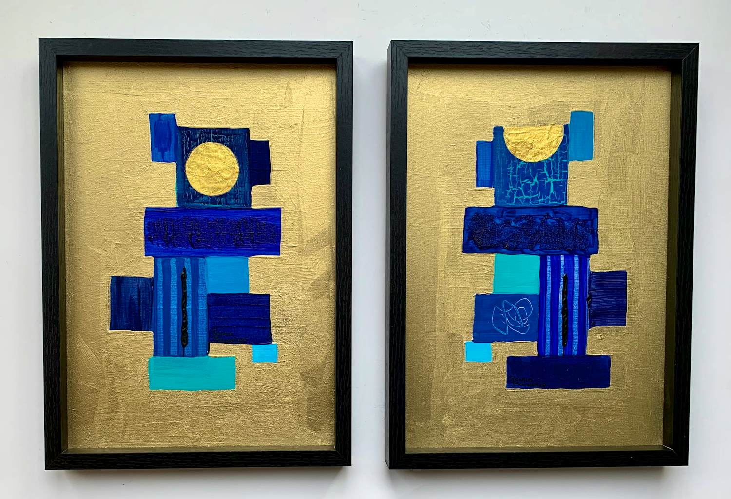 Ronald Boonacker - Italiaans Landschap /DUO. (Certificaat van echtheid) verkocht voor € 140!