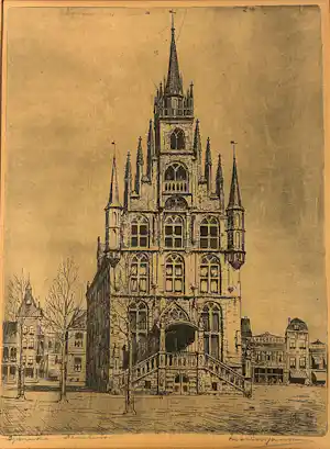 Marius Janssen - Stadshuis van Gouda verkauft für € 35!