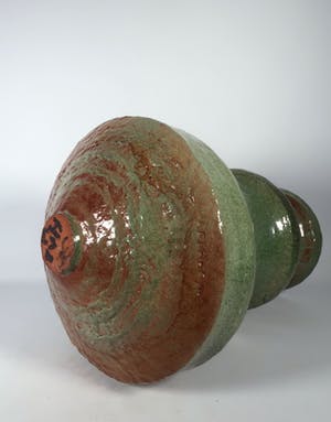 Peter von Hartsvelt Müller - Aardewerk, Groene vaas (Groot) kopen? Bied vanaf 1!