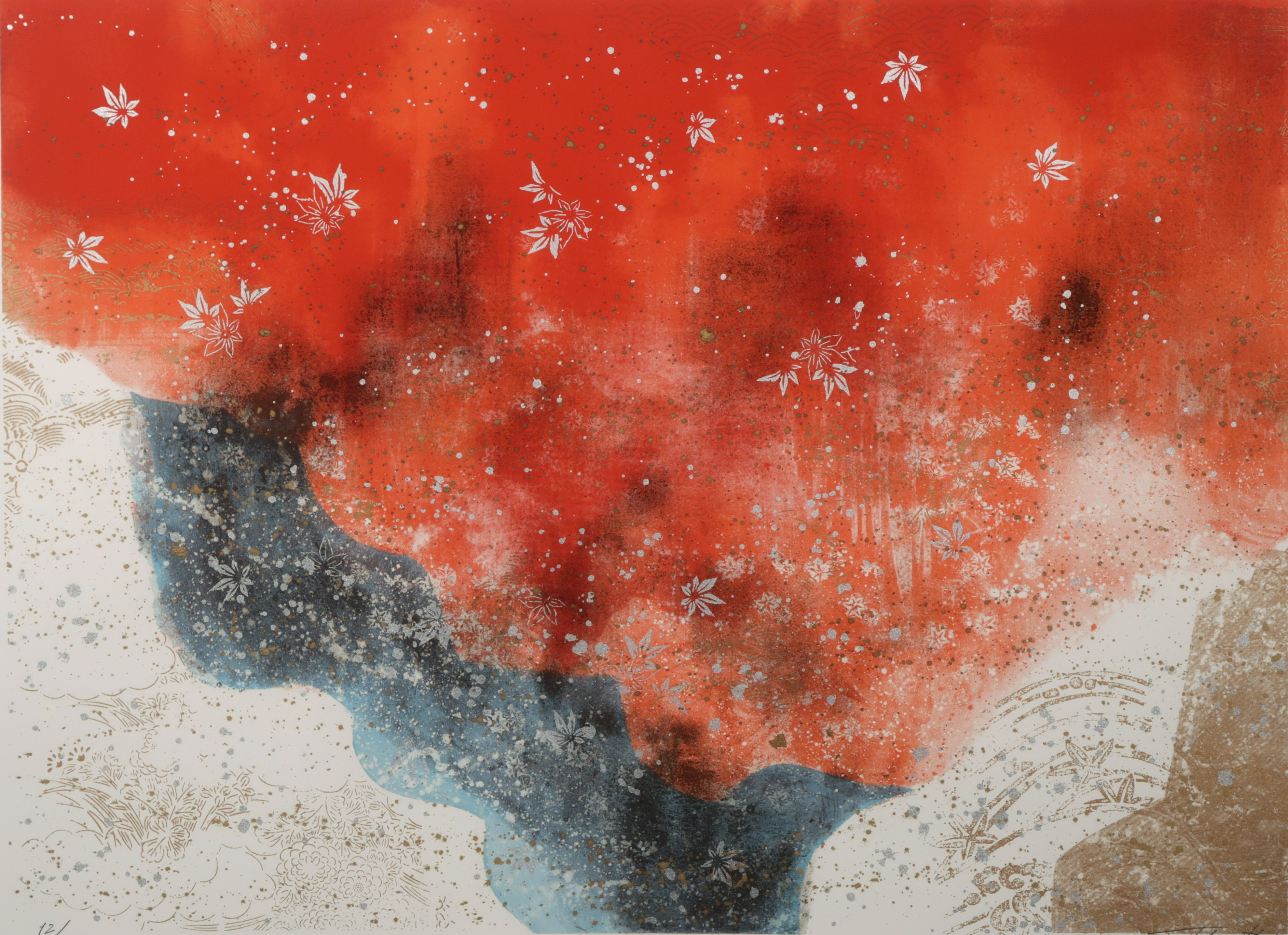 Toshimitsu Imai - Litho, Z.T. Memoire de la liberte - Ingelijst kopen? Bied vanaf 1!