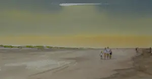 Franklin Meijer - Strand met wandelaars kopen? Bied vanaf 60!