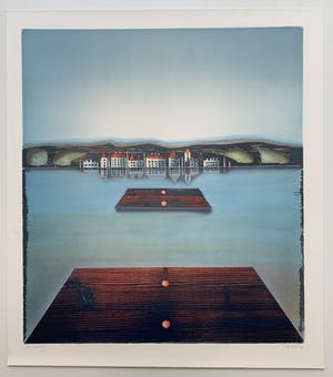 Willem de Vries - Houtsnede - 'Arrival' - 1999 (Kleine oplage) kopen? Bied vanaf 60!