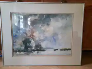 Sjoerdtje Mulder-Hak - Landschapsschilderij² vendu pour 70€ !