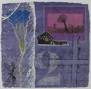 Mark Verdoes - Zeefdruk, Zonder titel - Ingelijst kopen? Bied vanaf 35!