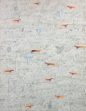 Latif Aabdaoui - Acryl op doek, Zonder titel kopen? Bied vanaf 60!
