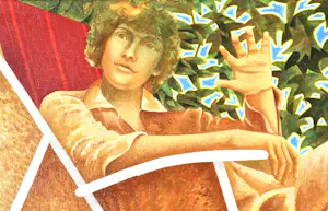 Aat Verhoog - PM – "Contre-jour" Tegenlicht, Olie op doek, Gesigneerd, 100x100 cm, 1978 kopen? Bied vanaf 490!