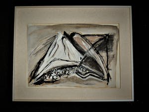 Marion van Harreveld - Galerie Bloemendaal - 1989 - Gemengde Techniek "Opening" gesigneerd kopen? Bied vanaf 10!