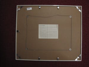 Ciano Siewert - Rotterdams Graficus - "Hollands landschap met Boeing" (in opdracht van KLM) kopen? Bied vanaf 30!